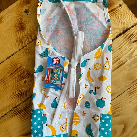 Frida Kahlo Apron For Little Girls 3-5Y - Picture 4 of 7